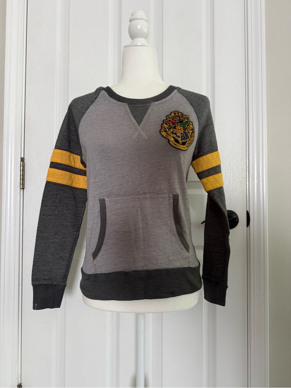 Harry Potter Ragland Sweatshirt w/Kangaroo Pocket - SzXS